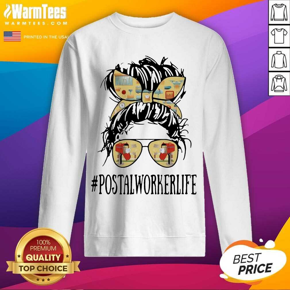 Pretty The Girl #Postalworkerlife Shirt
