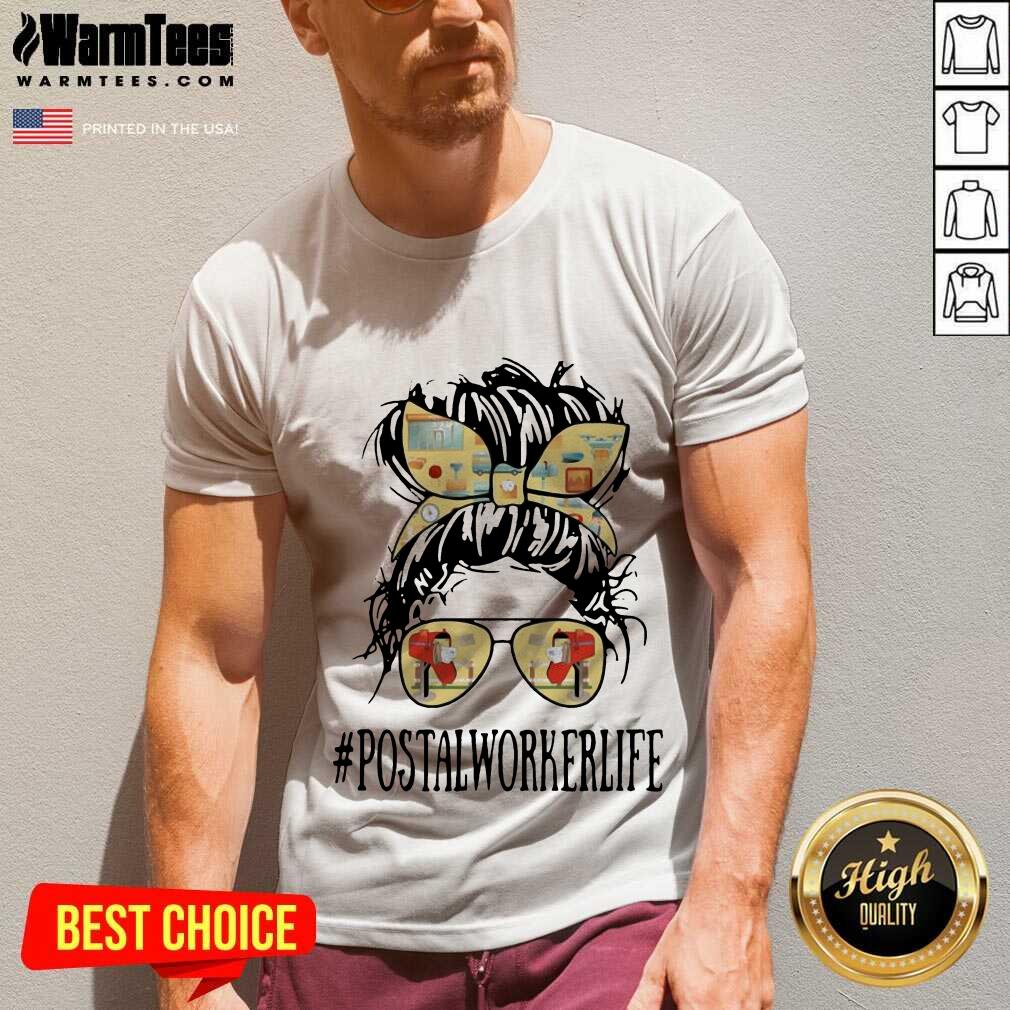 Pretty The Girl #Postalworkerlife Shirt