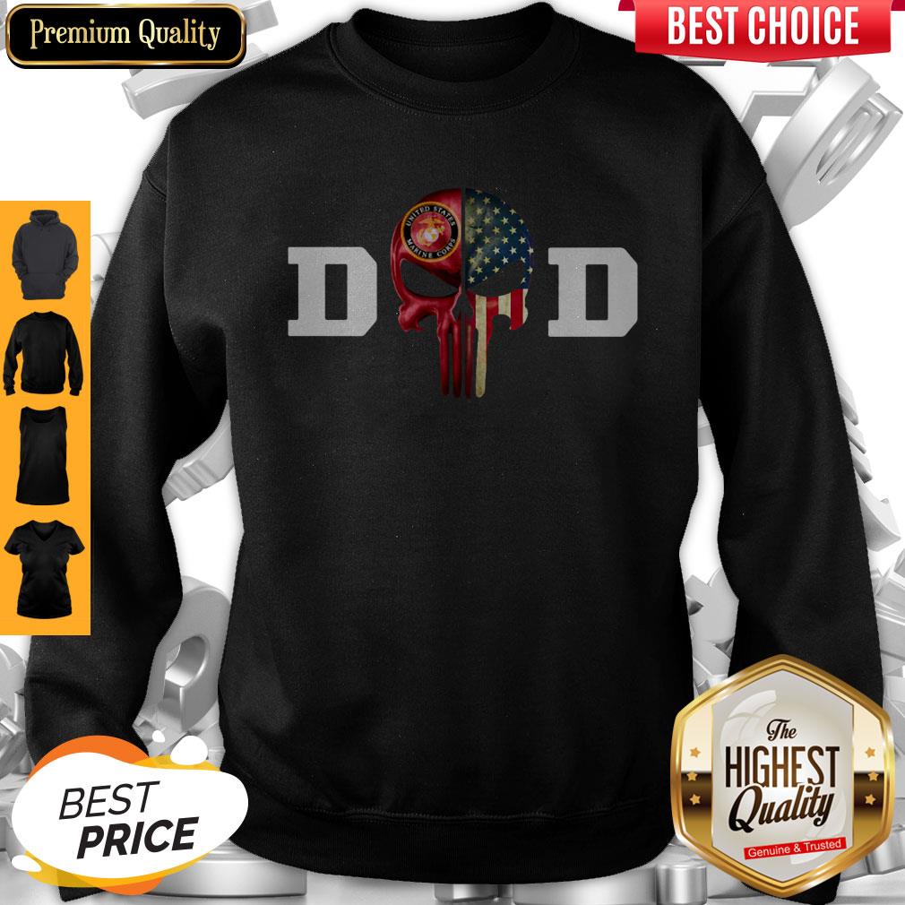 Pretty United States Marine Corps Dad Shirt