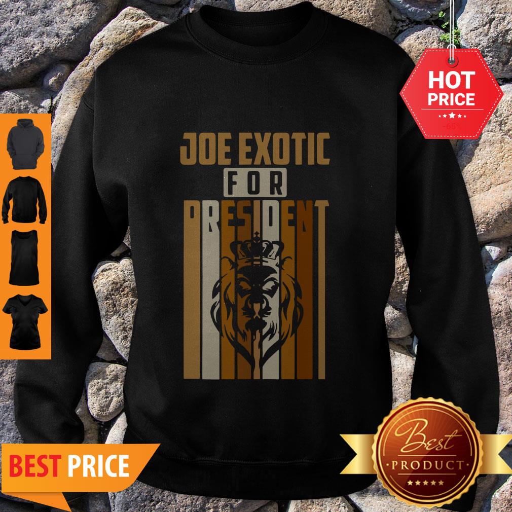 Pretty Vintage Joe Exotic For President 2020 Shirt