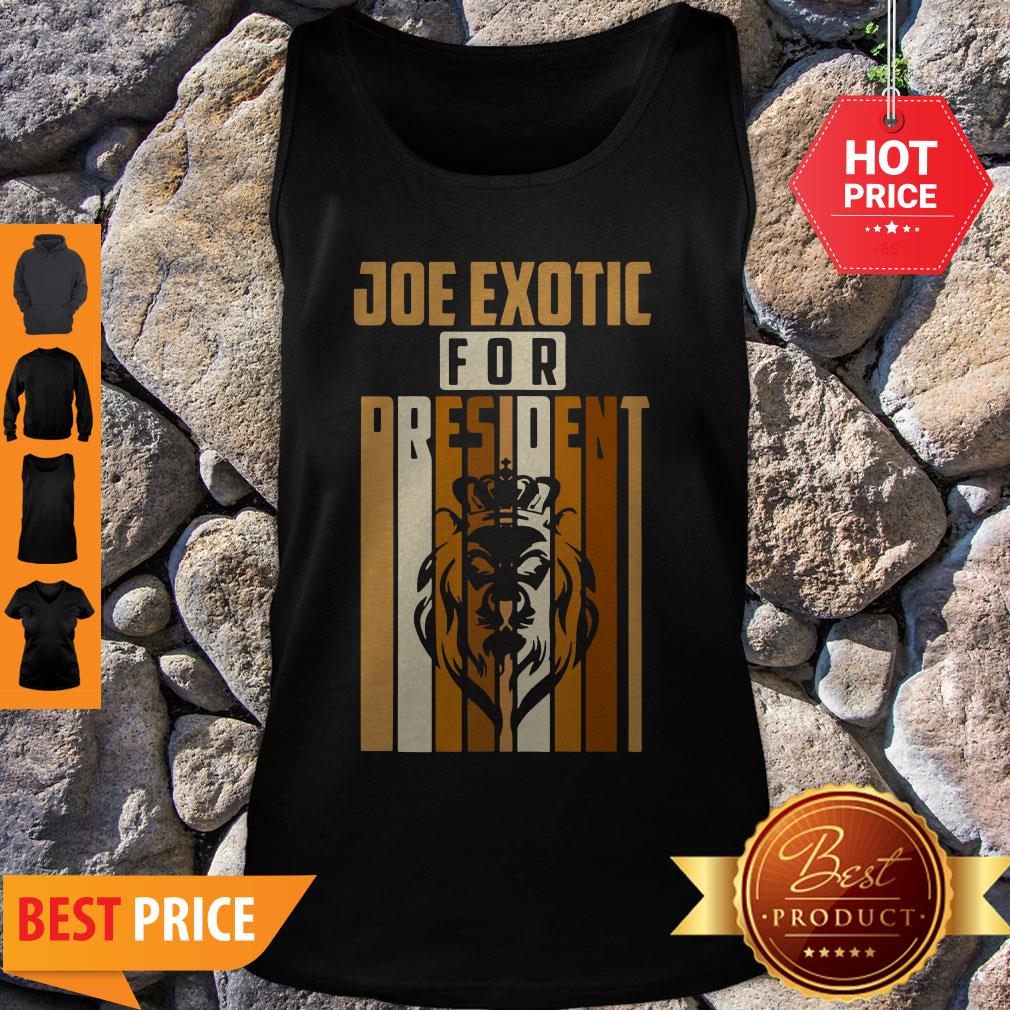 Pretty Vintage Joe Exotic For President 2020 Shirt