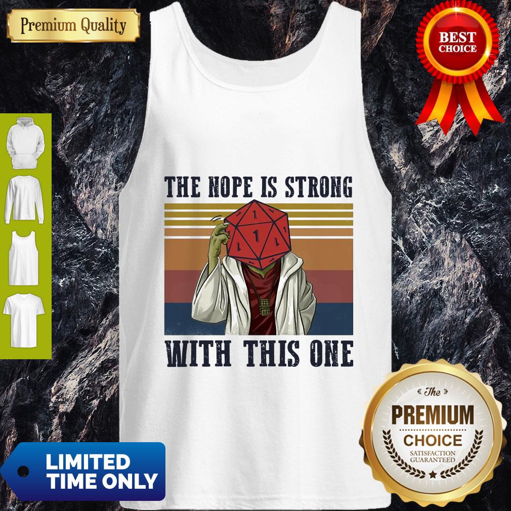 Pretty Vintage Star Wars Yoga The Nope Is Strong With This One Shirt