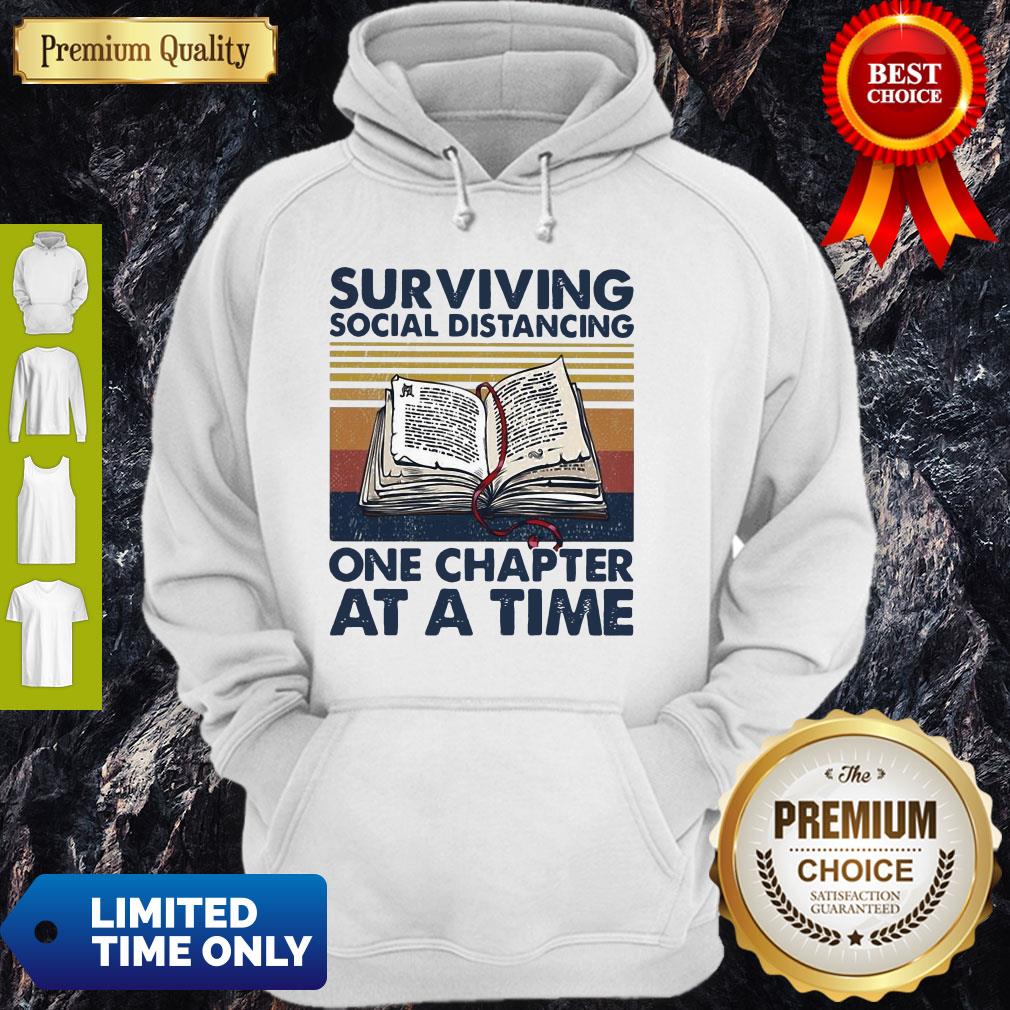 Pretty Vintage Surviving Social Distancing One Chapter At A Time Book Shirt