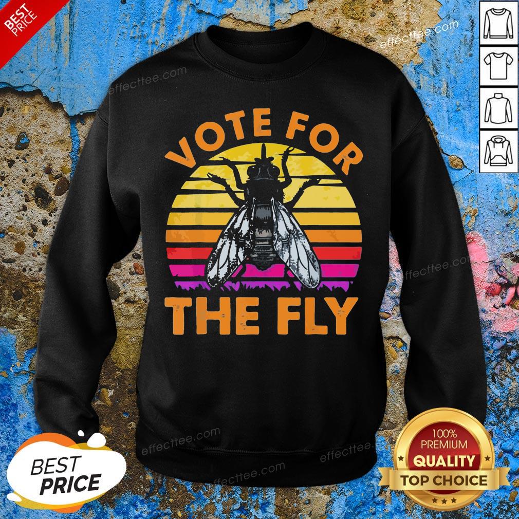Pretty Vote For The Fly Trump 2020 Vintage Shirt