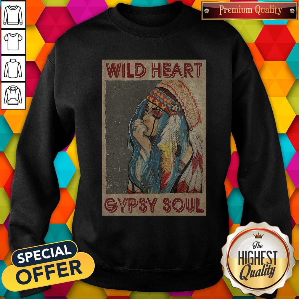 Pretty Wild Heart Gul Shirt