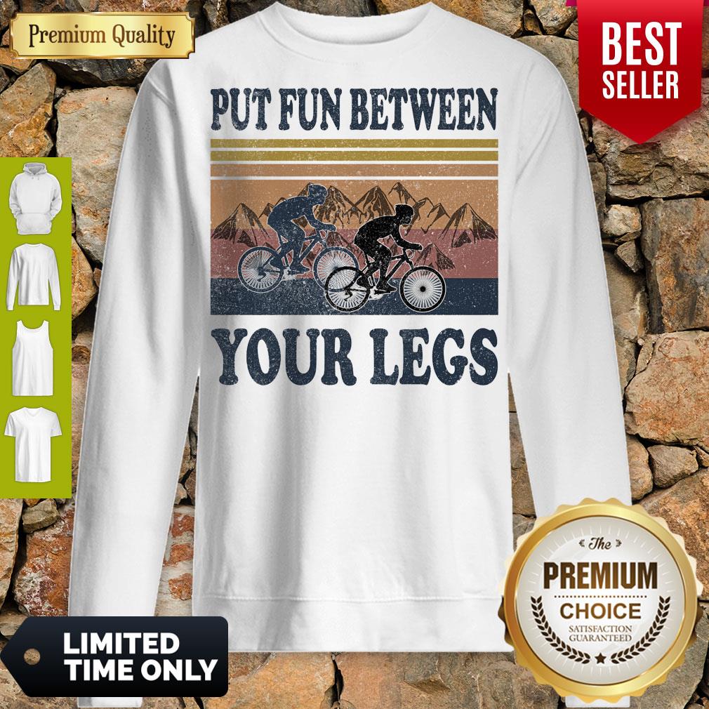 Pro Cycling Put Fun Between Your Legs Vintage Shirt
