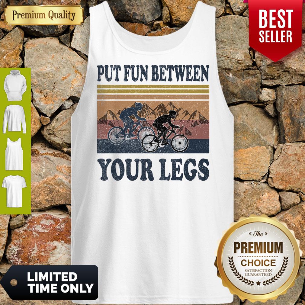 Pro Cycling Put Fun Between Your Legs Vintage Shirt
