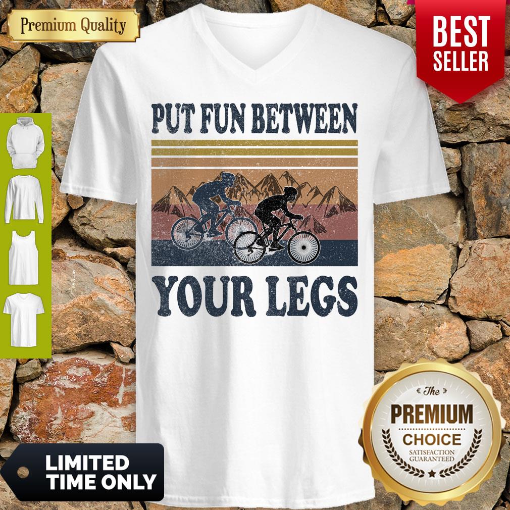 Pro Cycling Put Fun Between Your Legs Vintage Shirt