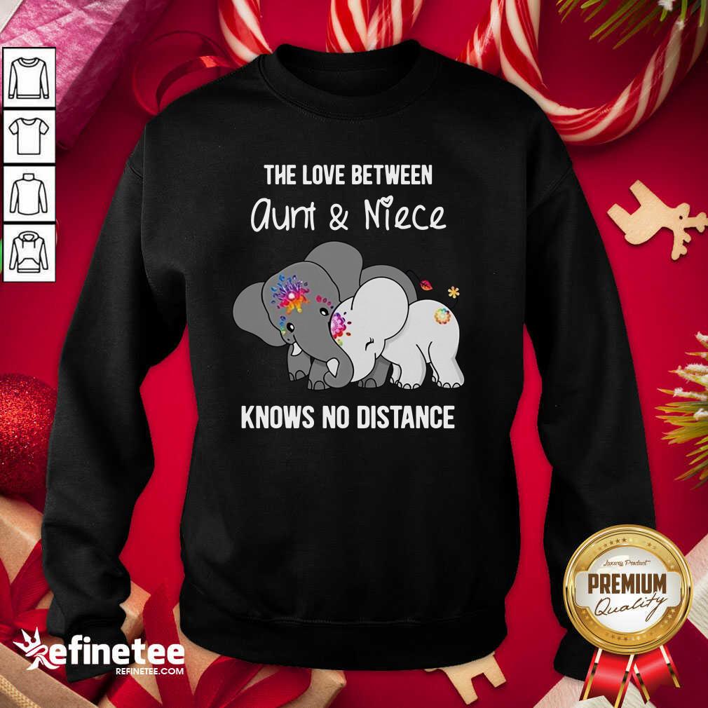 Pro Elephant The Love Between Auntie And Nephew Knows No Distance Shirt