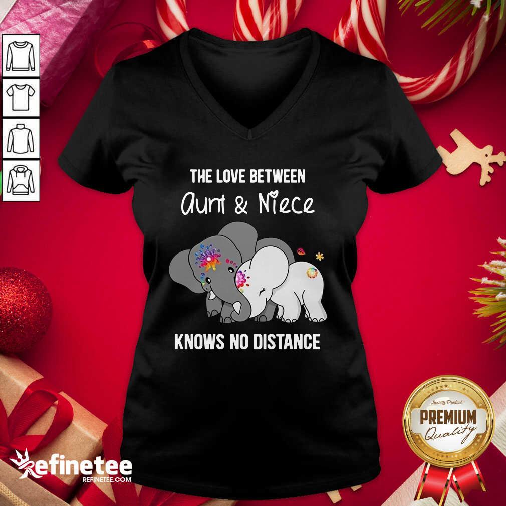 Pro Elephant The Love Between Auntie And Nephew Knows No Distance Shirt