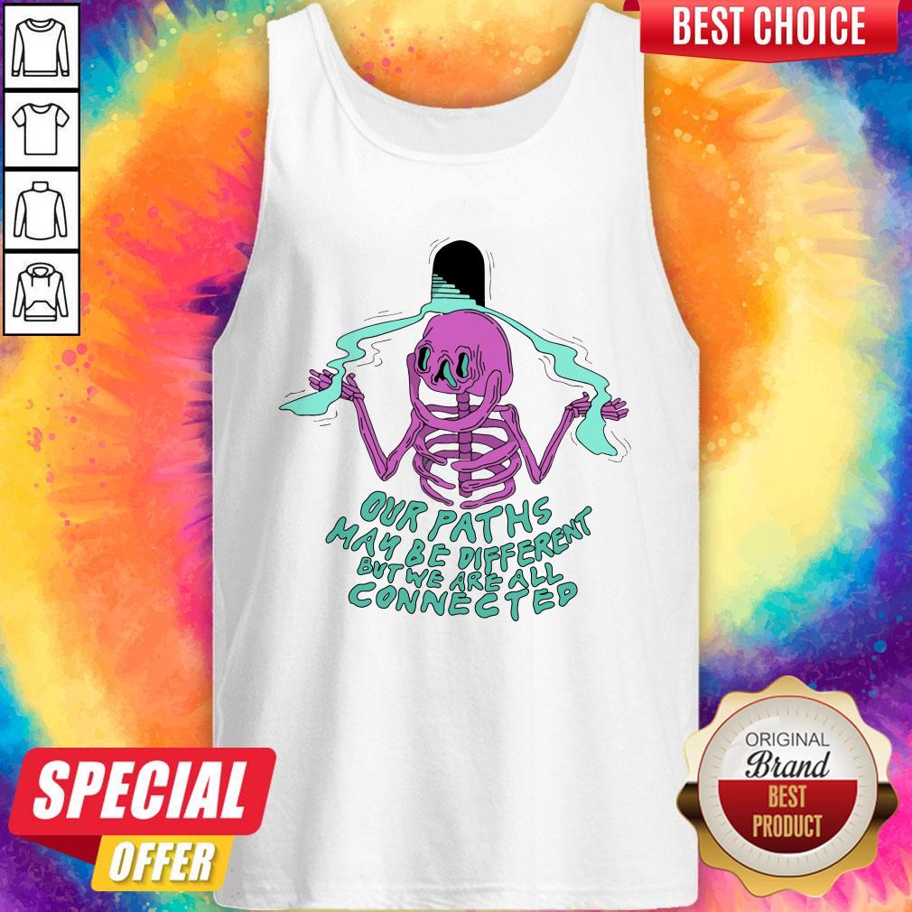 Pro Our Path's May Be Different But We Are All Connected Halloween Shirt