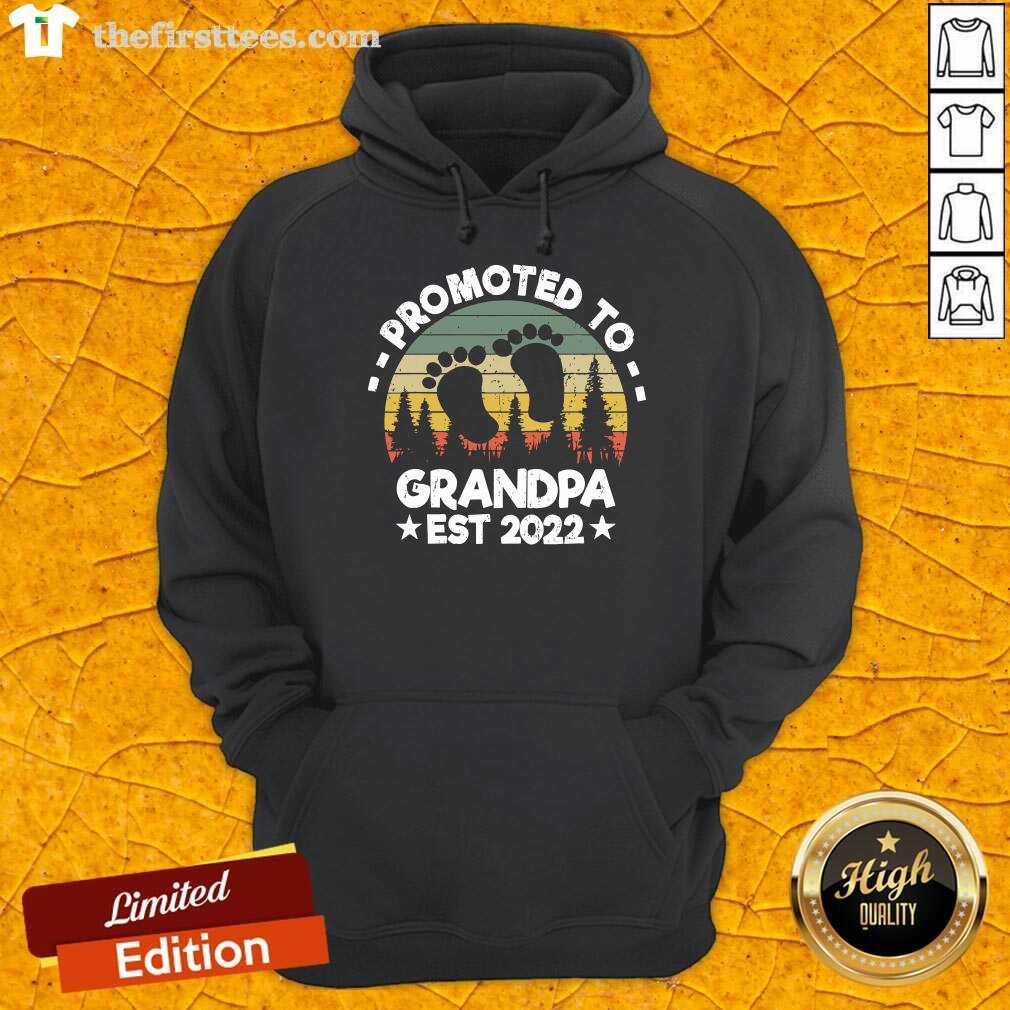 Promoted To Grandpa Est 2022 Vintage Shirt