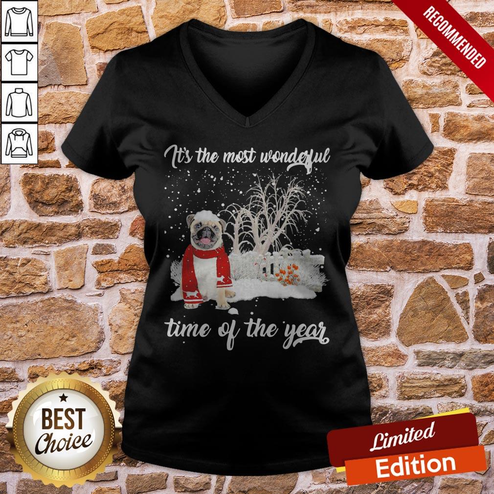 Pug It’s The Most Wonderful Time Of The Year Shirt
