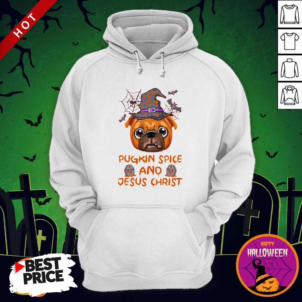 Pugkin Pice And Jesus Christ Halloween Shirt
