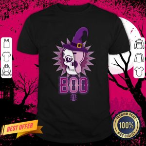 Funny Halloween Day Of The Dead BOO Skull Guitar Muertos Shirt