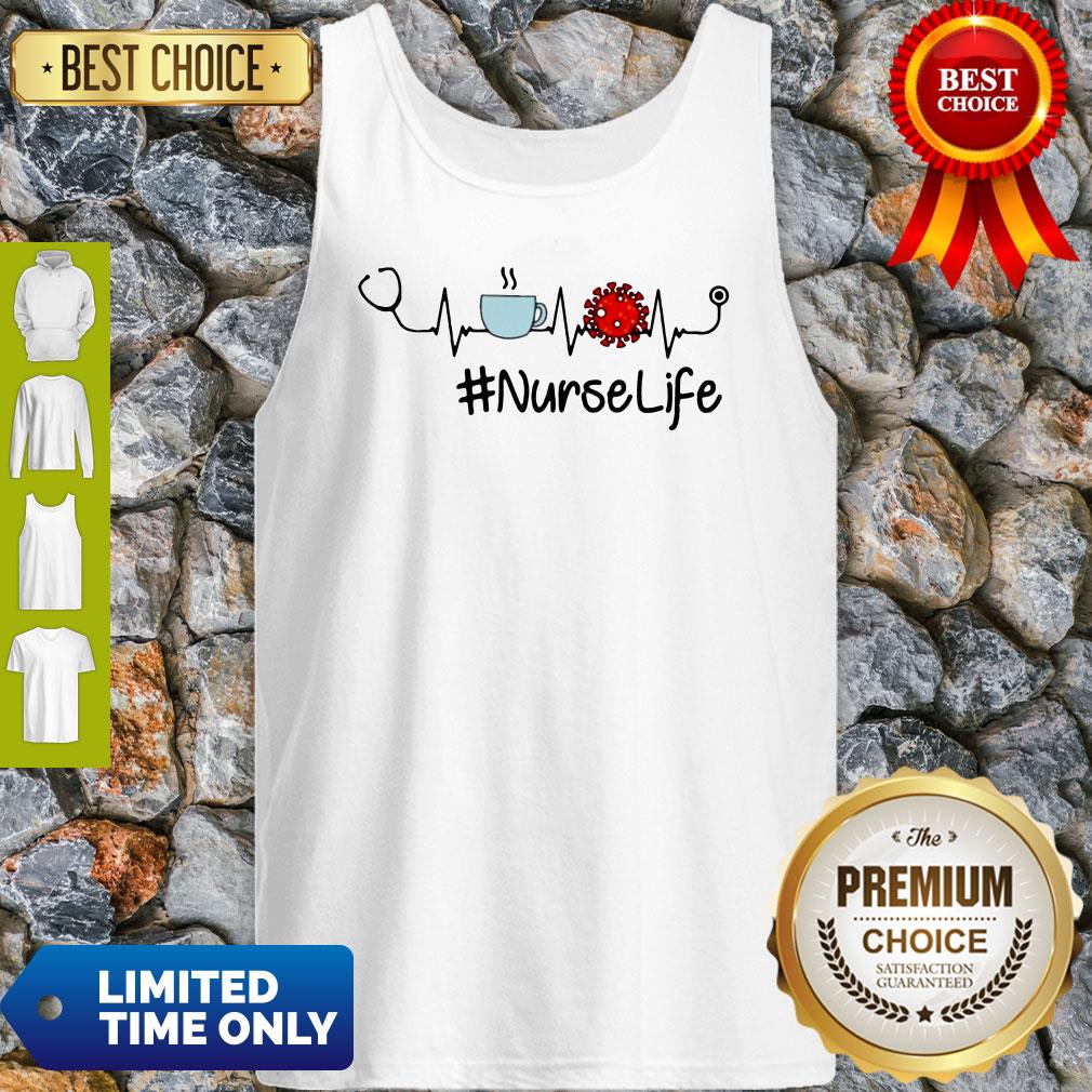Awesome Nurse Life Heart Beat Covid19 Shirt