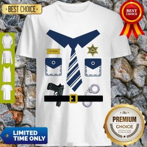 Police Woman – Policeman – Easy Halloween Costume Shirt