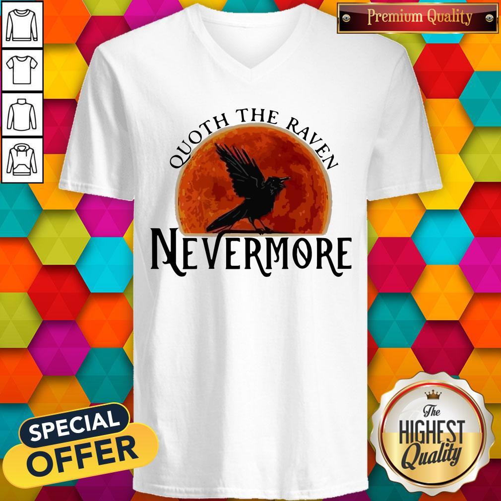 Quoth The Raven Nevermore Moon Blood Shirt