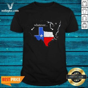 High Quality Whatever Flag Map Shirt