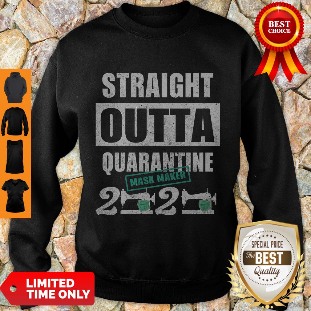 Hot Straight Outta Quarantine Mask Maker 2020 Shirt