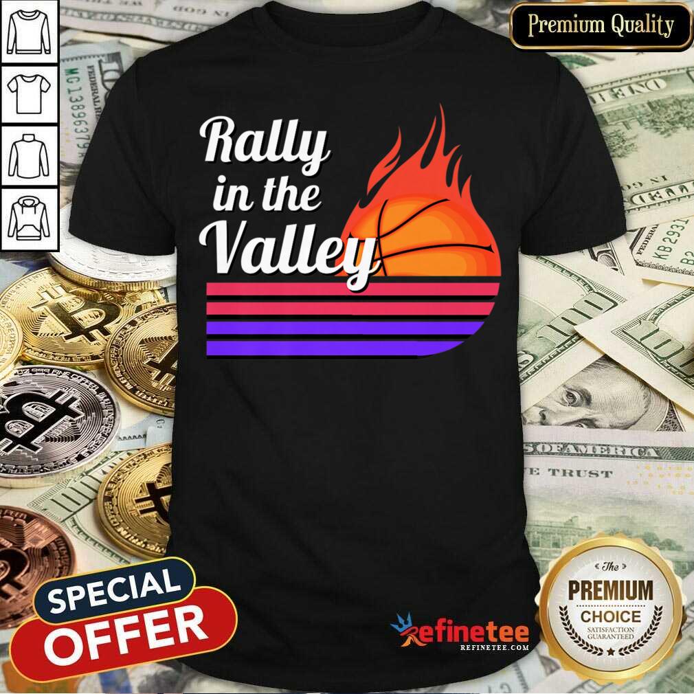Rally In The Valley Basketball Shirt