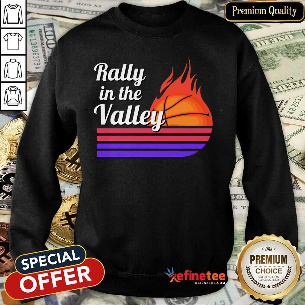 Rally In The Valley Basketball Shirt
