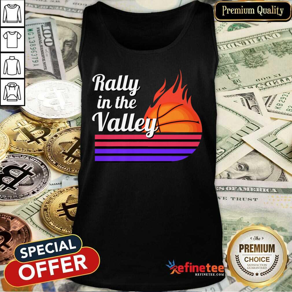 Rally In The Valley Basketball Shirt
