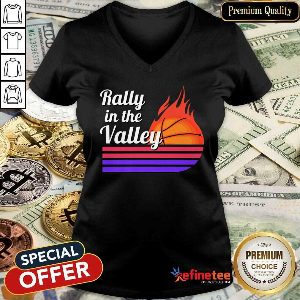 Rally In The Valley Basketball Shirt