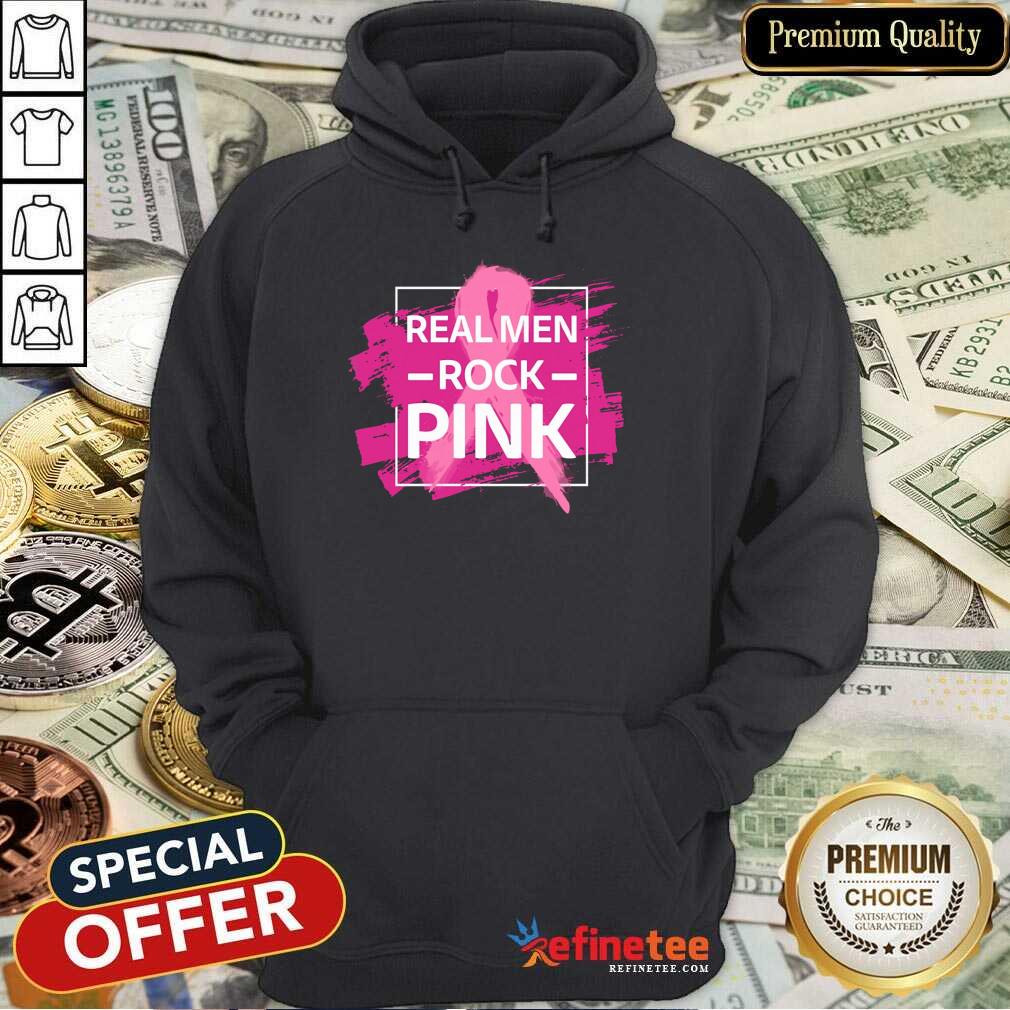 Real Men Rock Pink Shirt