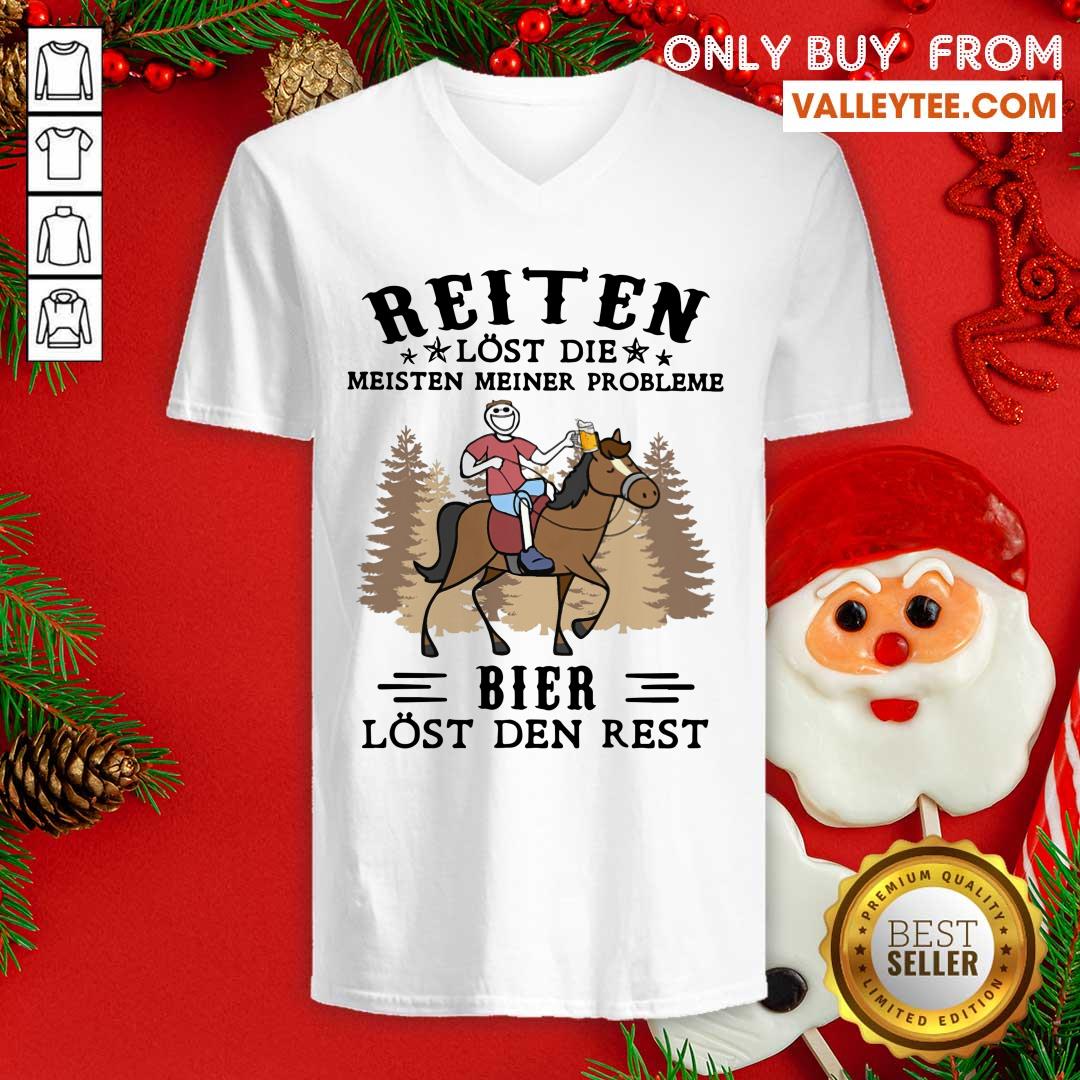Reiten Bier Lost Den Rest Shirt