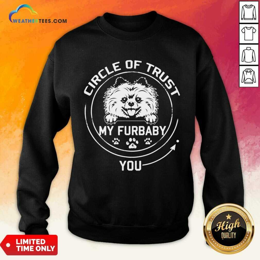 Relaxed My Furbaby Circle Dog 6 Shirt
