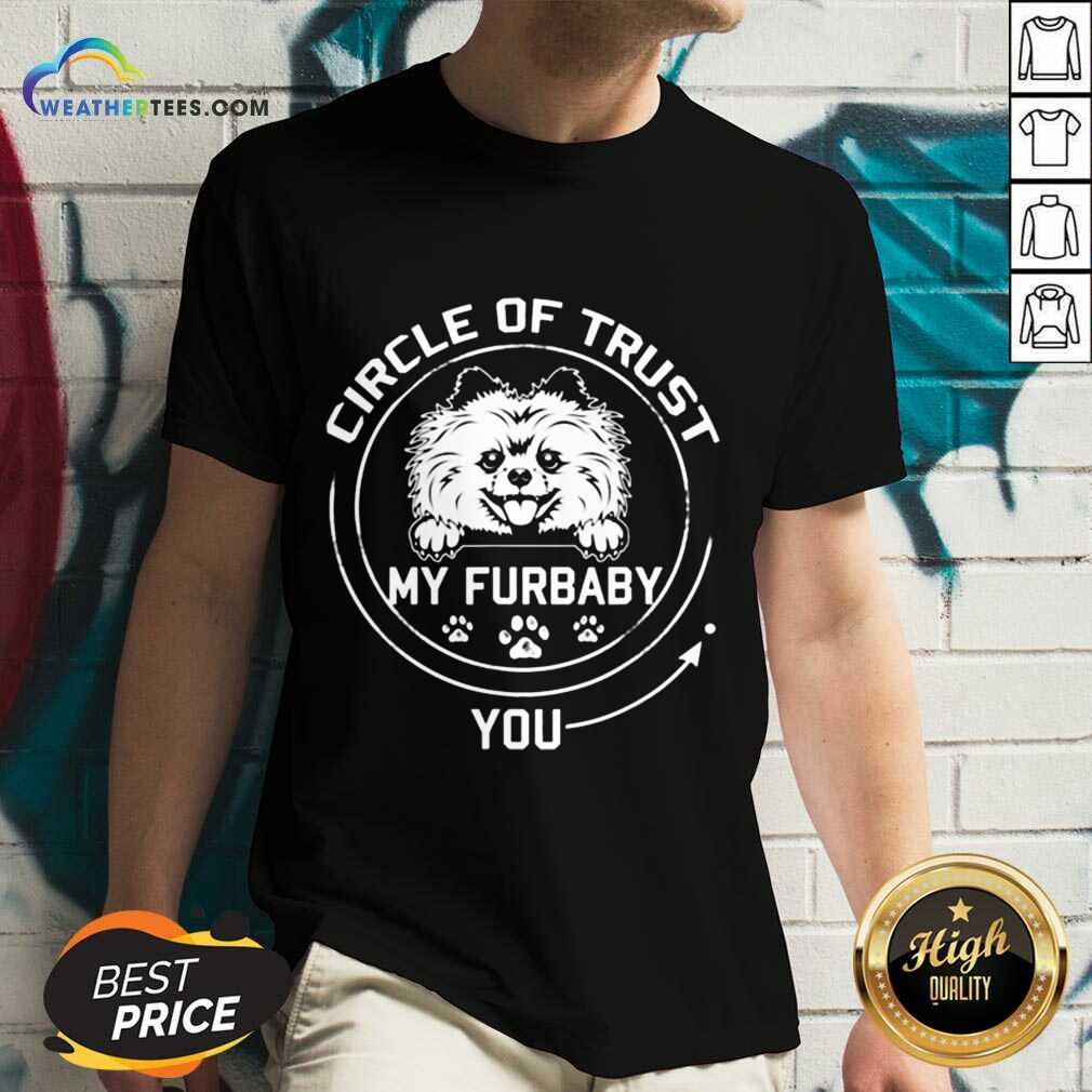 Relaxed My Furbaby Circle Dog 6 Shirt