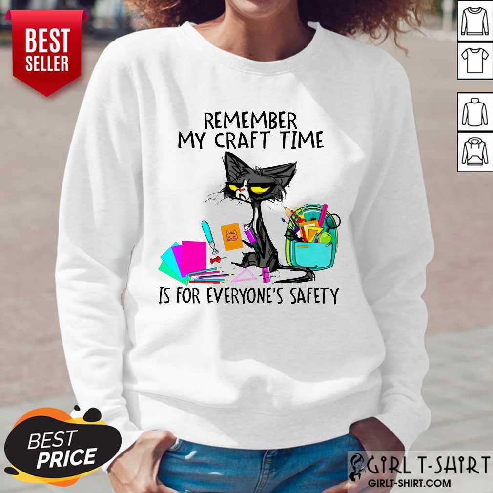 Remember My Craft Time Cat Shirt
