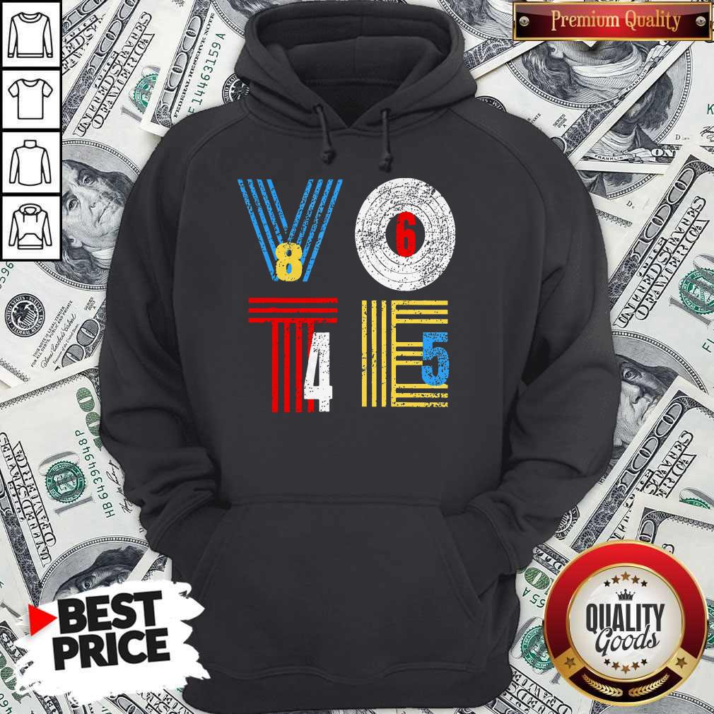 Retro Anti Trump Vote 8645 Democrat Voter Shirt