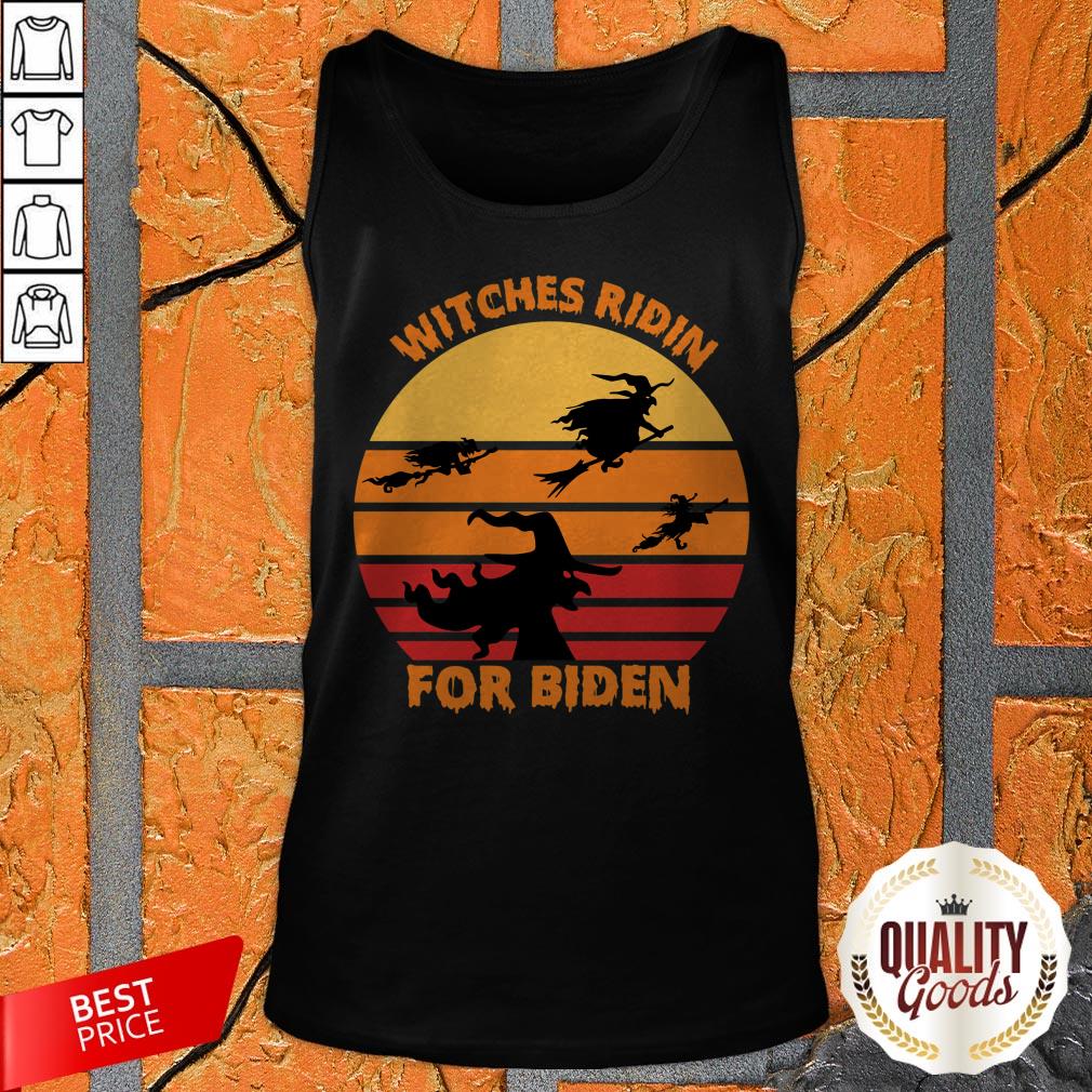 Retro Vintage Witches Biden Election 2020 Halloween Shirt