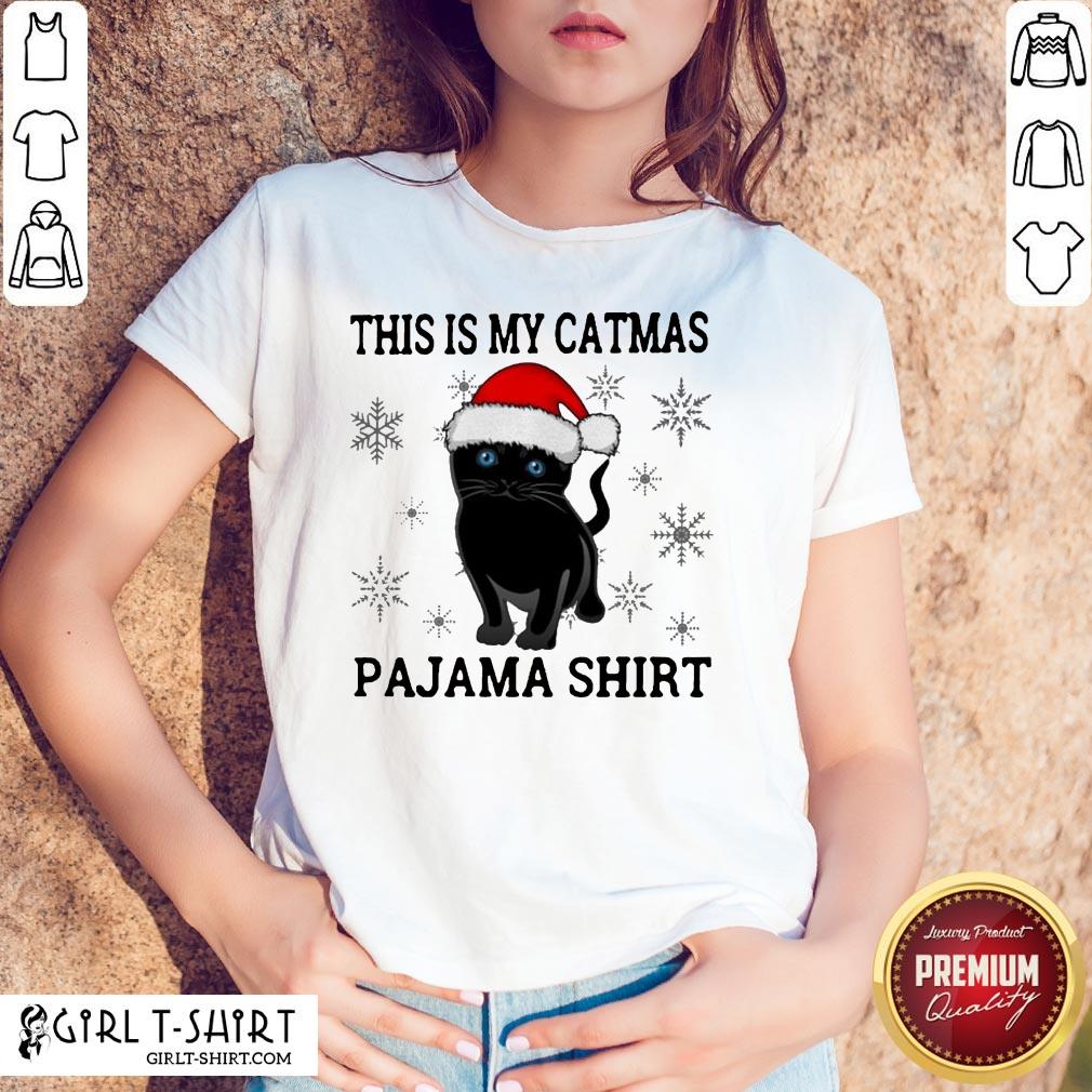 Right This Is My Catmas Pajama Shirt