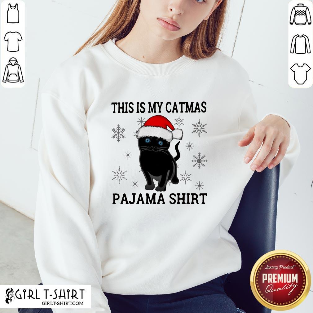 Right This Is My Catmas Pajama Shirt