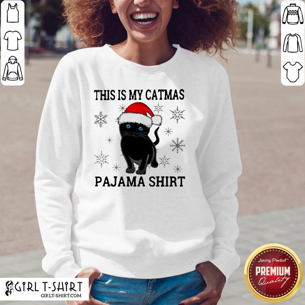 Right This Is My Catmas Pajama Shirt