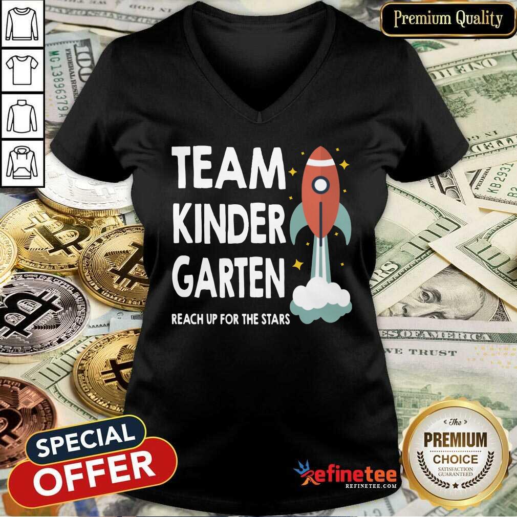 Rocket Team Kindergarten Reach Up For The Stars Shirt
