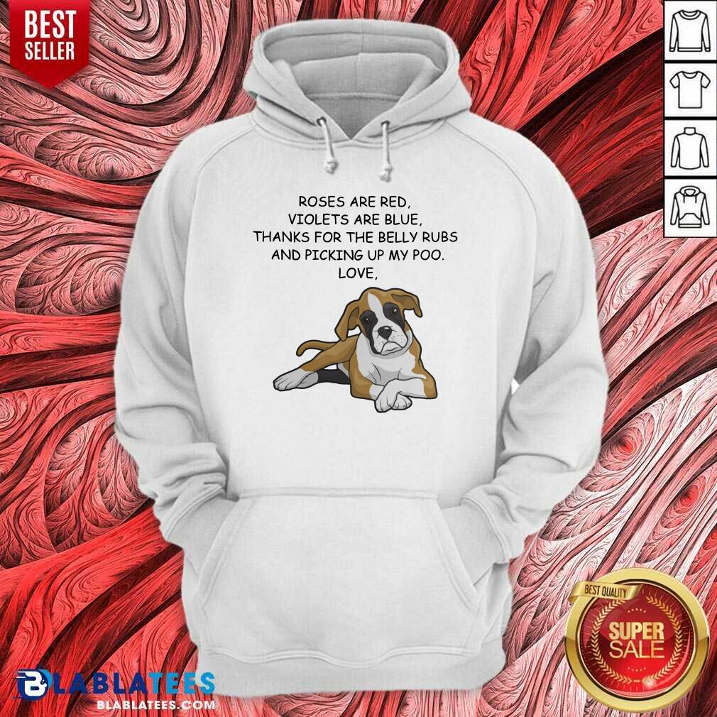 Roses Are Red Violets Are Blue Boxer Shirt