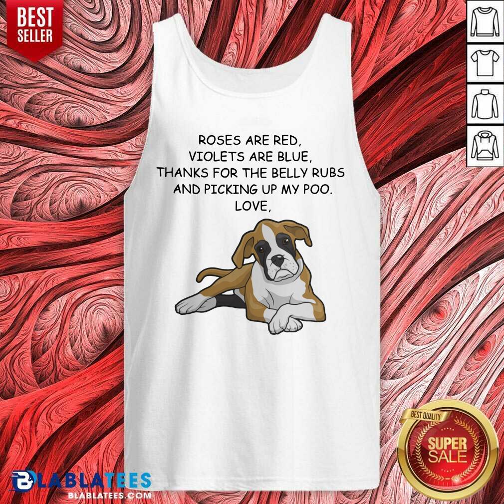 Roses Are Red Violets Are Blue Boxer Shirt