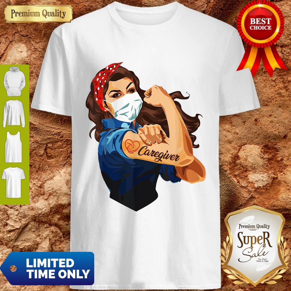 Rosie The Riveter Caregiver Woman Nurse Shirt