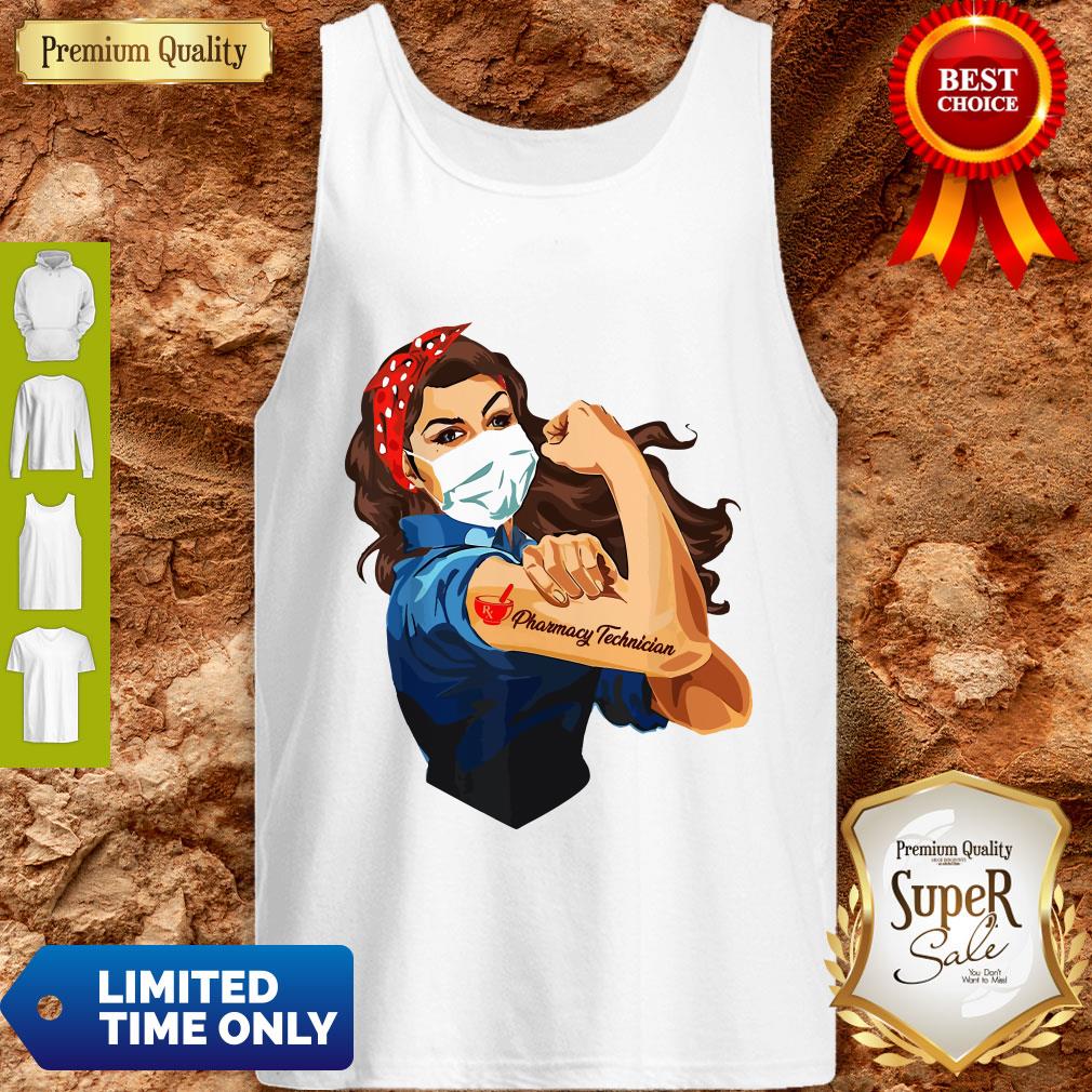 Rosie The Riveter Pharmacy Technician Woman Nurse Shirt