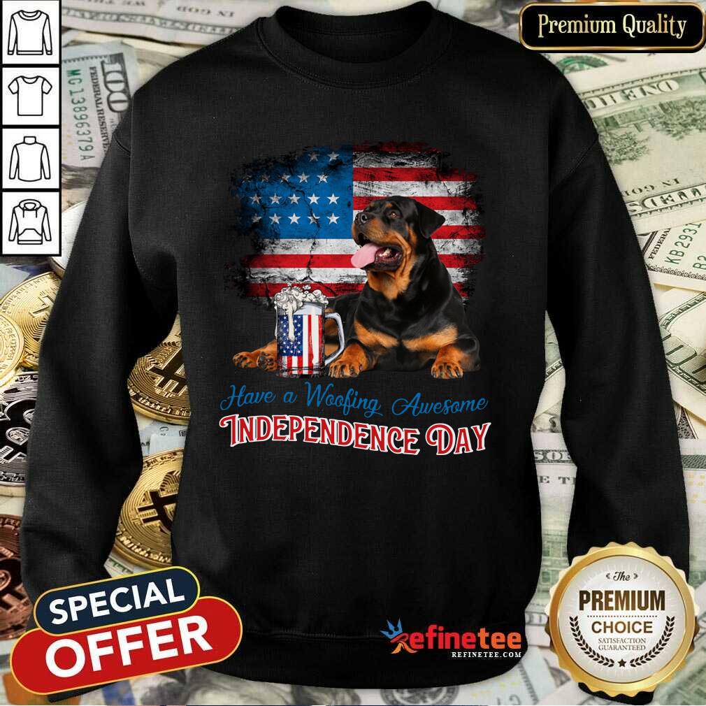 Rottweiler Independence Day Shirt