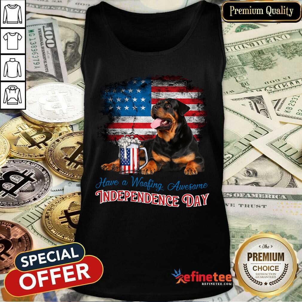 Rottweiler Independence Day Shirt