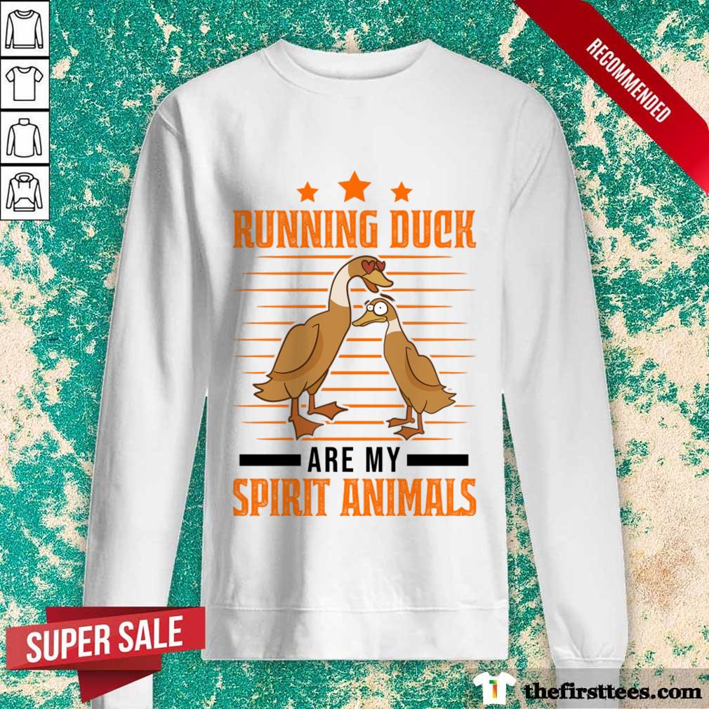Running Duck Are My Spirit Animals Shirt