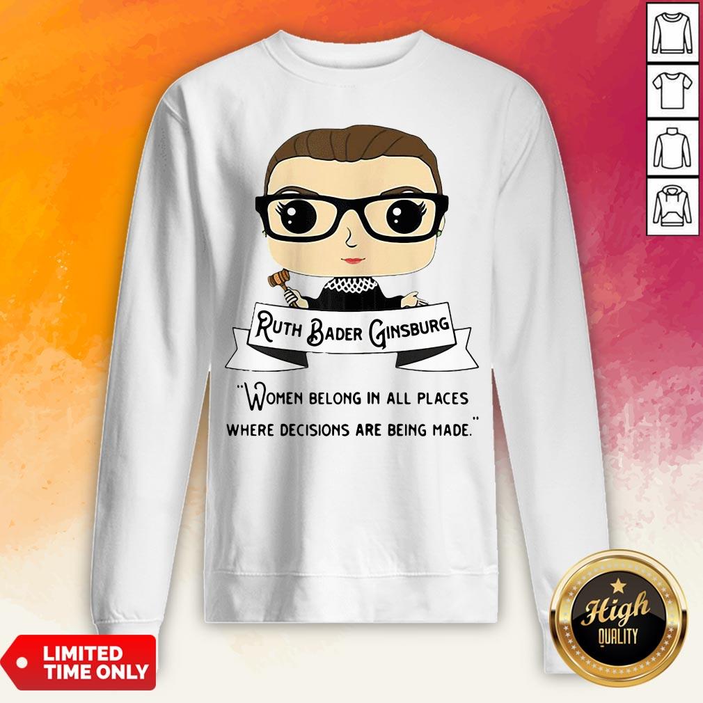Ruth Bader Ginsburg Be Independent Feminist Shirt