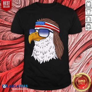 American Bald Eagle Mullet 4th Of July Funny USA Patriotic Shirt