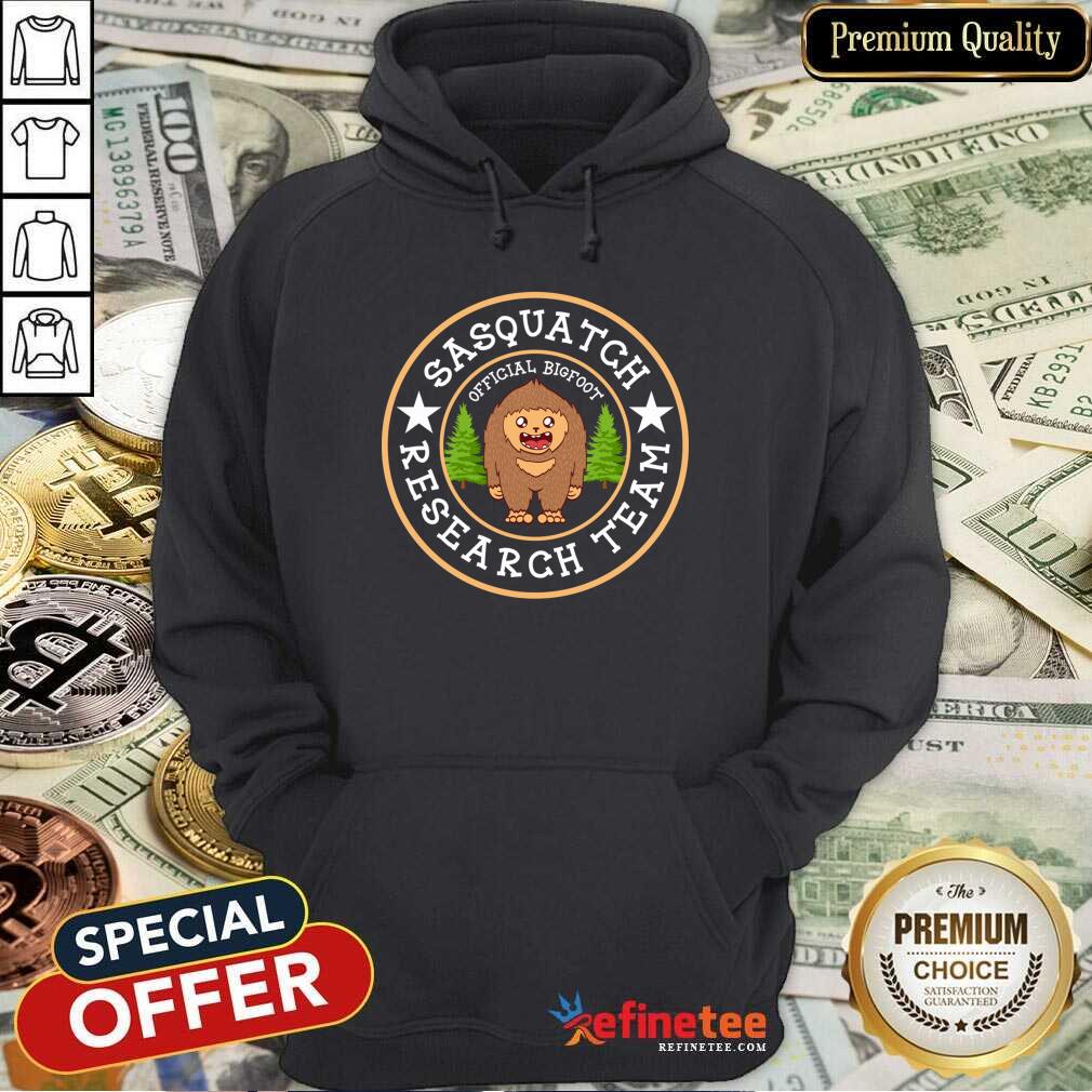 Sasquatch Official Bigfoot Research Team Shirt