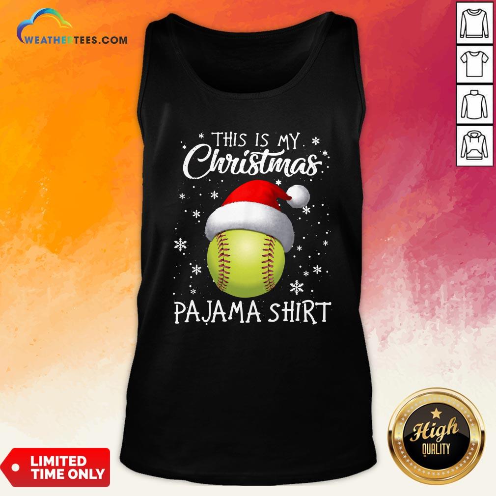 Save This Is My Christmas Baseball Pajama Shirt